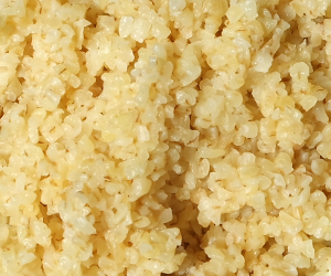 Bulgur, gekocht